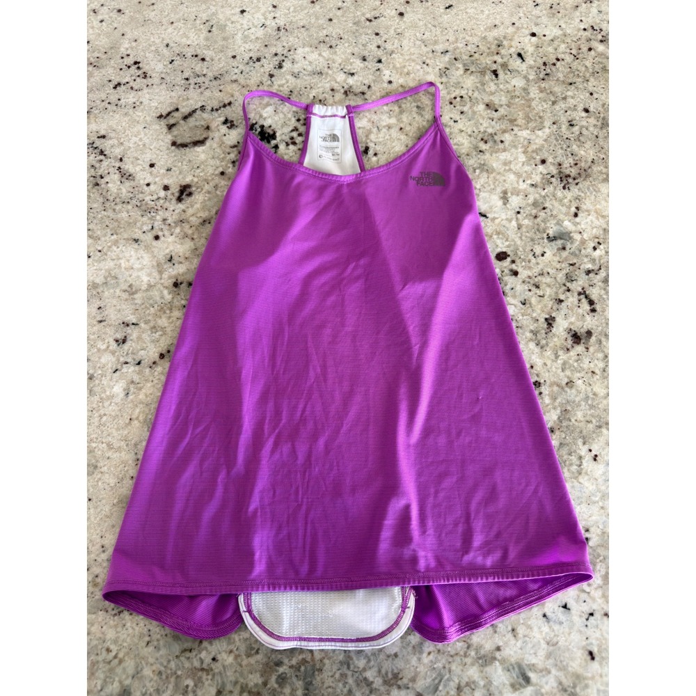 The North Face Women's M Purple FlashDry Racerback Tank Top